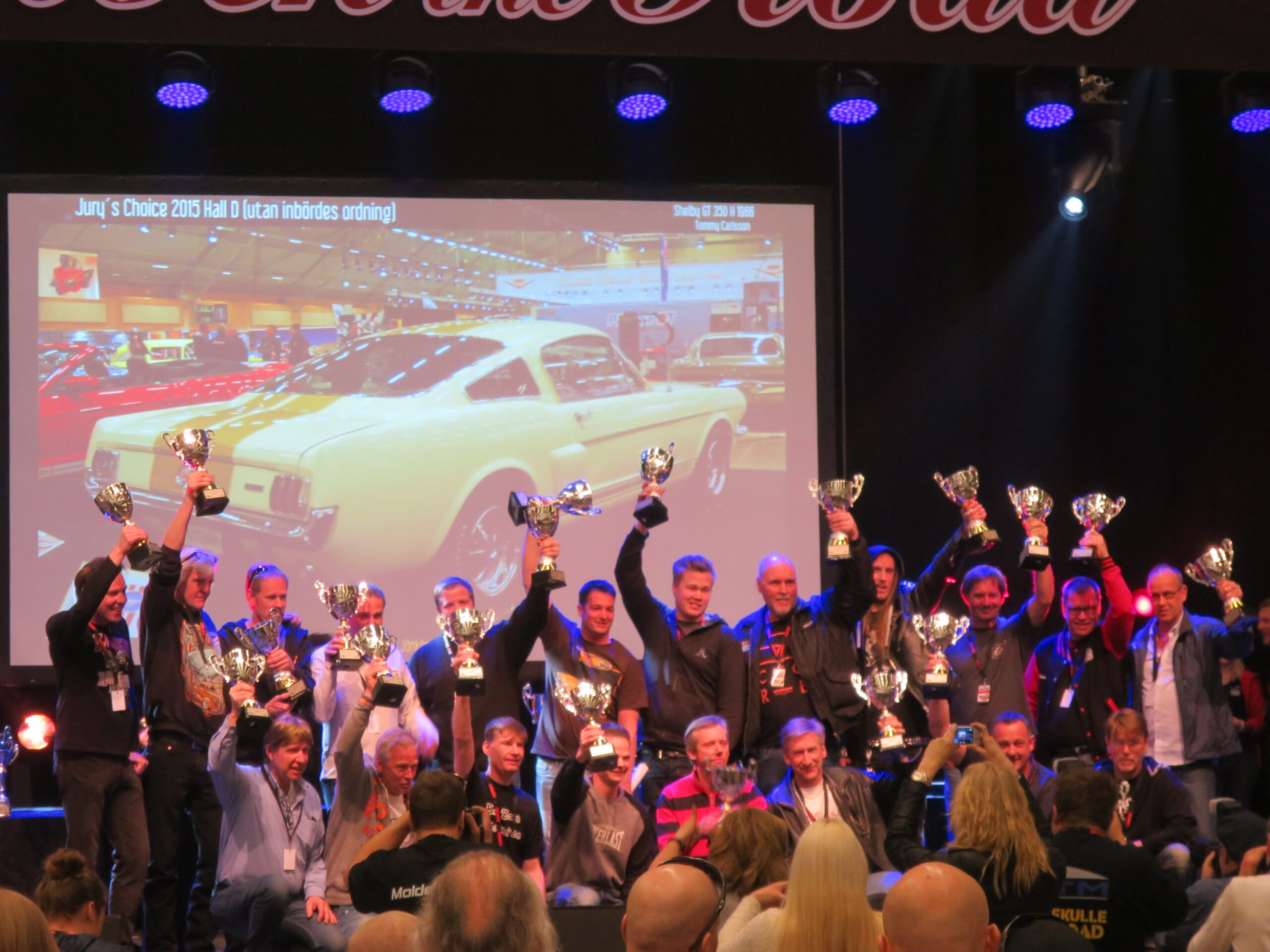 Vinnare på Bilsport Performance Show 2015, Elmia
