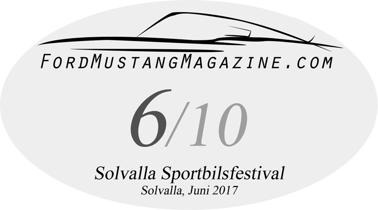 FordMustangMagazine, Solvalla sportbilsfestival 2017, bedömning